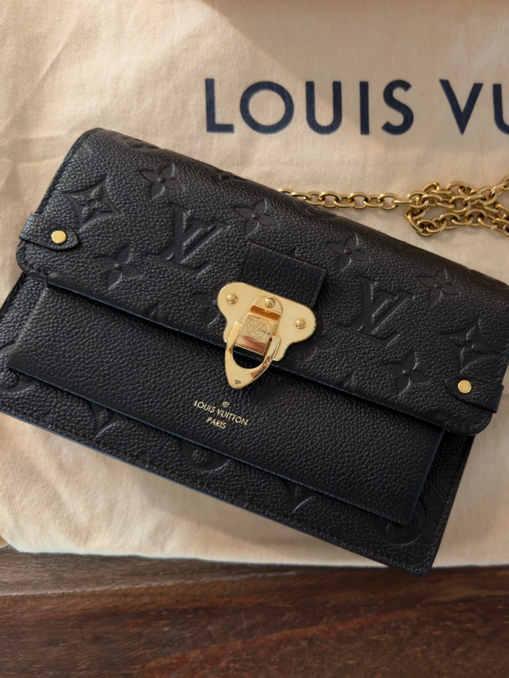 Empreinte Vavin Chain Wallet Black
